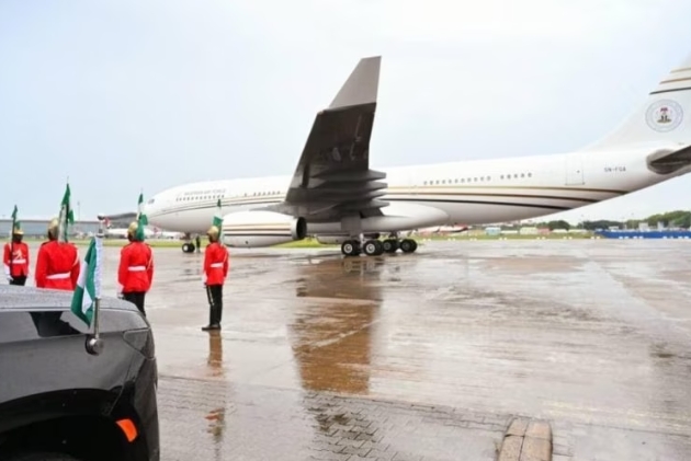 Presidency Finally Unveils New Presidential Jet Crystalnewsng Presidency Finally Unveils New Presidential Jet Crystalnewsng